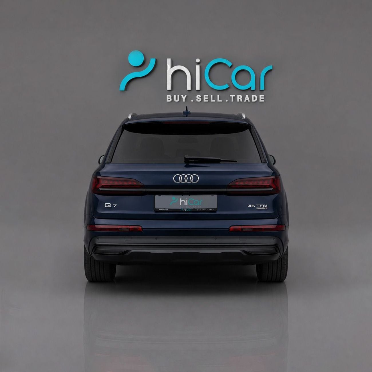 أودي Q7 45 TFSI AED 3,161 P.M • 0% Downpayment •  Audi Q7 45 TFSI Quattro • 1 Year Warranty