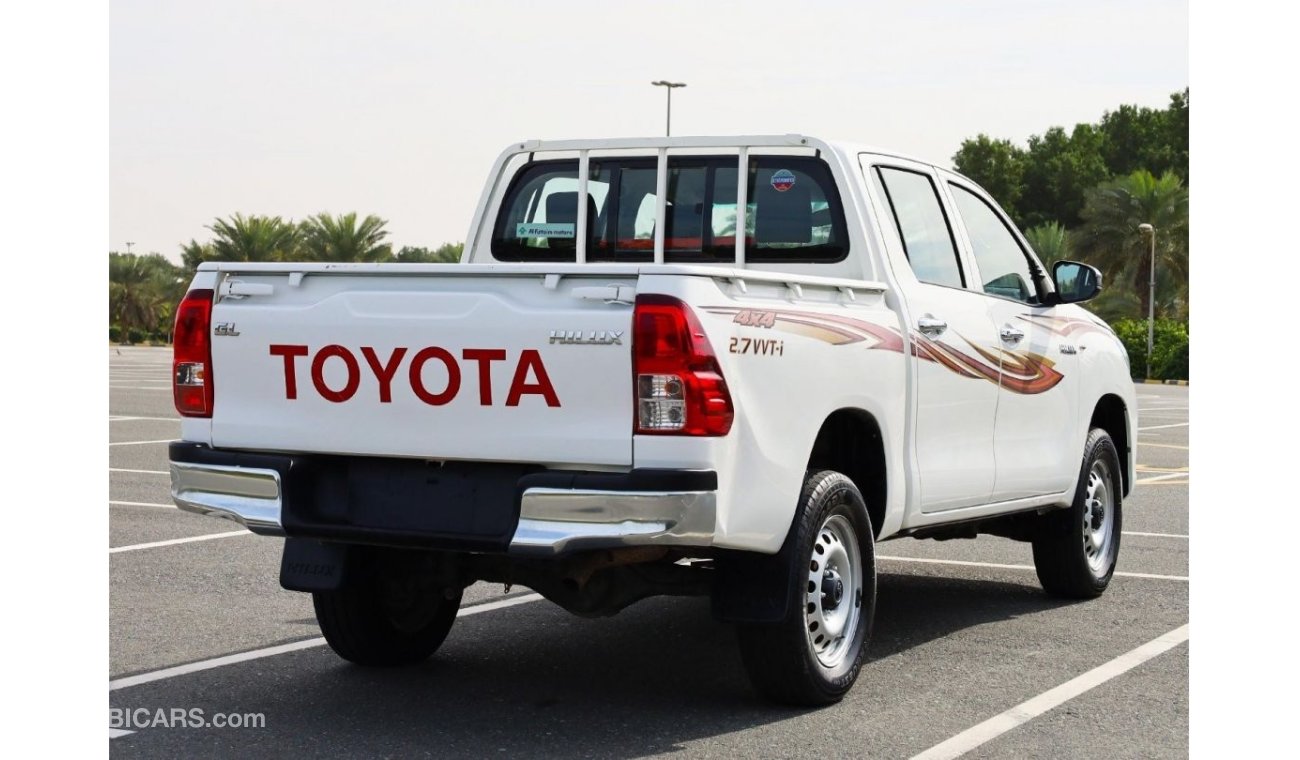 Toyota Hilux GL 4x4 | Automatic Transmission | 2.7L Petrol | Perfect Condition | GCC