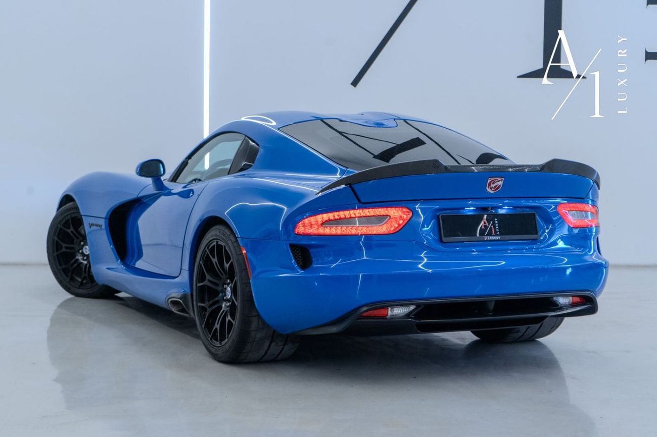 Dodge Viper SRT10 8.4L 2015 Dodge Viper SRT, Full Dodge Service History, Competition Blue, Manual Transmission,