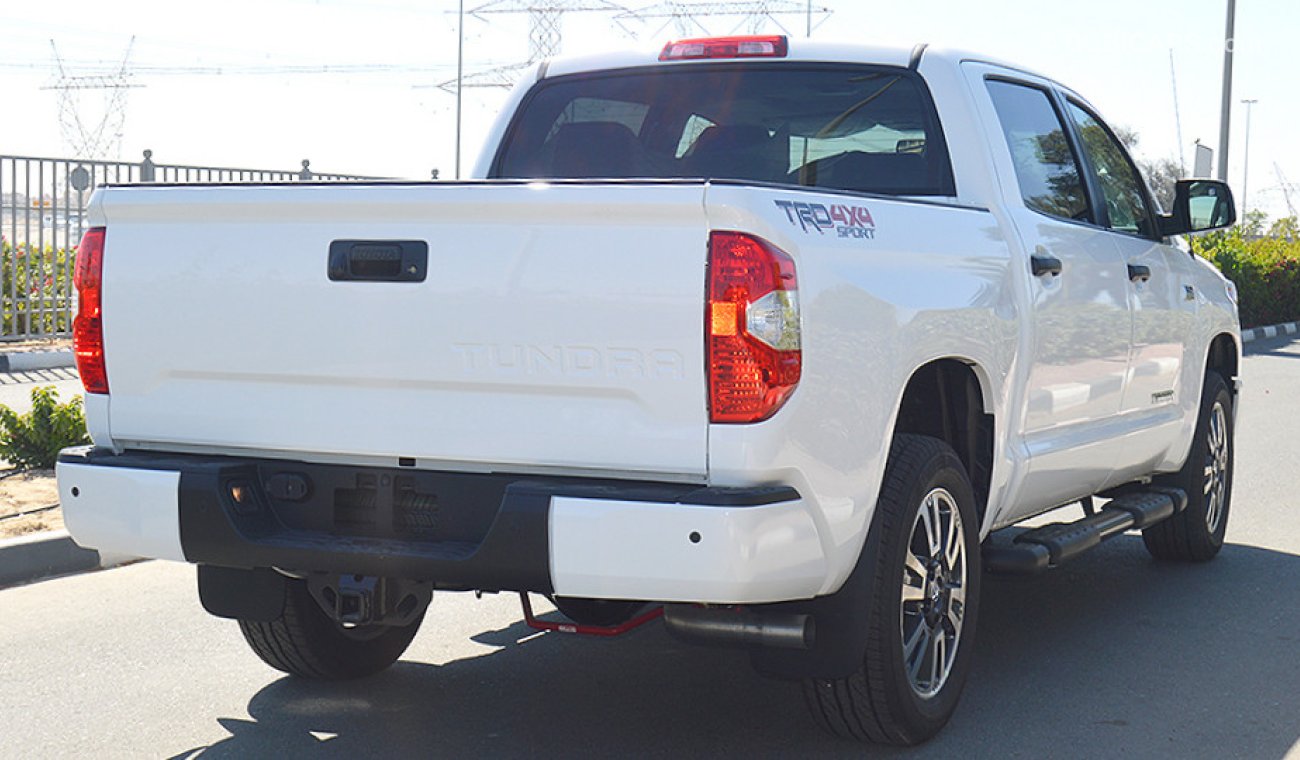 Toyota Tundra Crewmax TRD SPORT with Black Side-Steps, 5.7L, V8, 0km