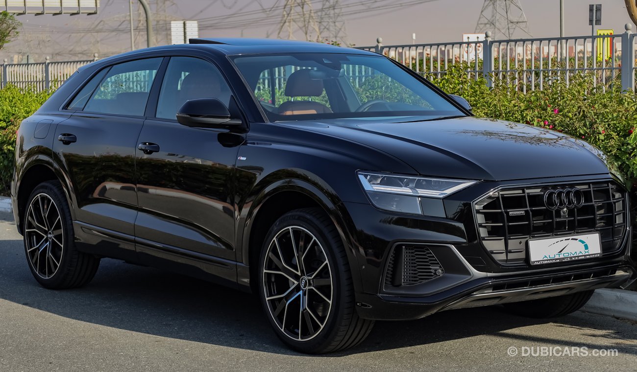 أودي Q8 3.0L V6 Quattro 55-TFSI S-Line , خليجية 2022 , 0 كم , مع ضمان 3 سنوات أو 100 كم