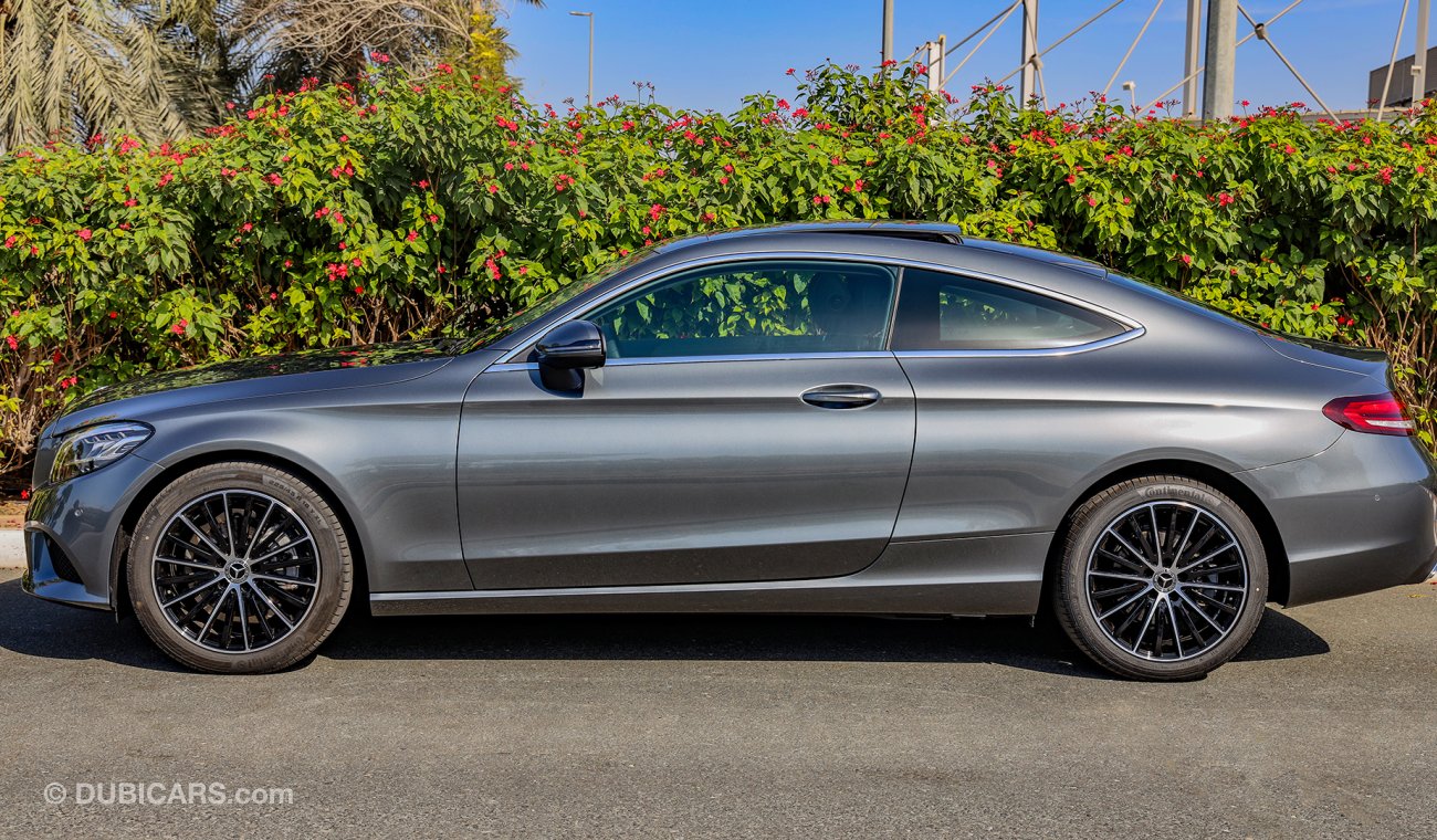 Mercedes-Benz C 200 Coupe 2020  AMG , GCC 0km W/3Yrs or 100K KM warranty + 3Yrs or 50K KM Service.