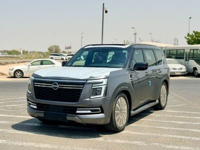 Nissan Patrol LE PLATINUM CITY 2026 NISSAN PATROL 3.5T Platinum - Grey / Red