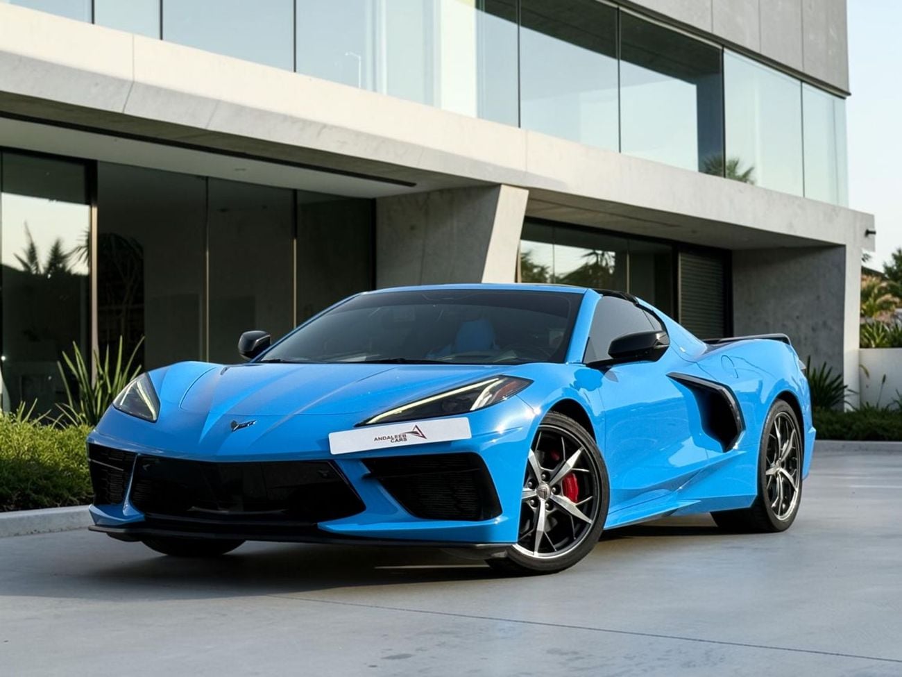 شيفروليه كورفت AED 5,420 P.M | 0% DOWN PAYMENT | CHEVROLET CORVETTE STINGRAY 3LT | AGENCY WARRANTY | FULL AGENCY SE
