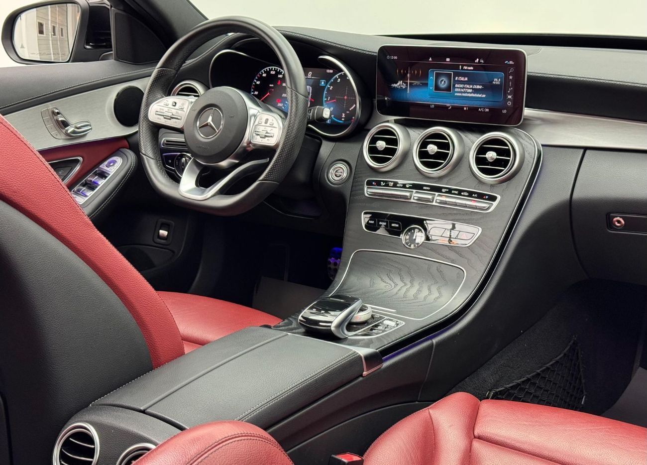 Mercedes-Benz C 200 2020 Mercedes-Benz C200 AMG, Full Service History, 1 Year Warranty, Excellent Condition, GCC