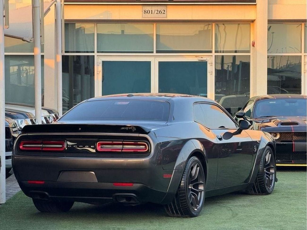 دودج تشالينجر DODGE CHALLENGER SRT HELLCAT 2019 GCC FULL SERVICE HISTORY PERFECT CONDITION