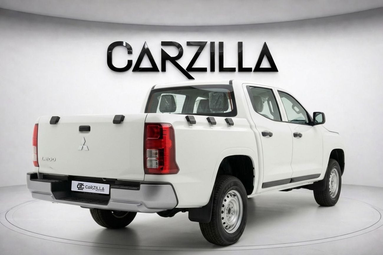 Mitsubishi L200 GL 2.4L Petrol 2027 | Double Cab 4WD | Manual | Export Only