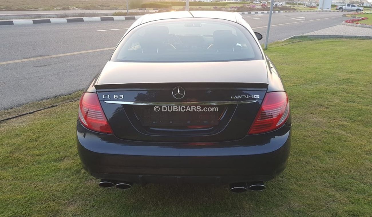 مرسيدس بنز CL 63 AMG موديل 2008  فل مواصفات فتحه سقف وكراسي جلد ونيت فيجن وتحكم كهربي كامل