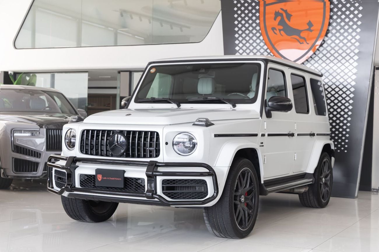 Mercedes Benz G63 AMG STD Mercedes-Benz G63 AMG | Fully loaded | Original Matte White | Japanese Specs