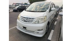 تويوتا ألفارد Japan import,2400 CC, 8 seater, Excellent condition inside and outside, For export only