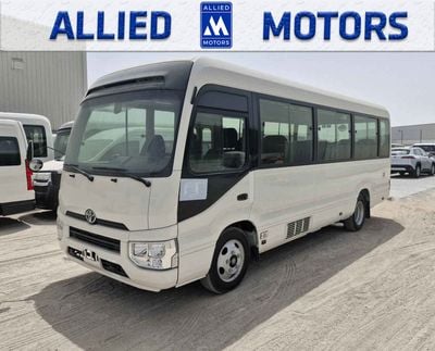 Toyota Coaster STANDARD 2026 TOYOTA COASTER HIROOF 2.7L PETROL MANUAL 2PELR 23STR GCC BRAND NEW 0KM