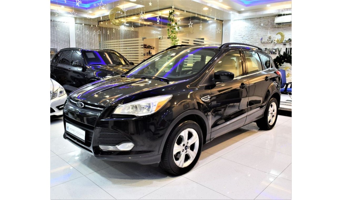 فورد إيسكاب (ORIGINAL PAINT صبغ وكاله )AMAZING Ford Escaped SE 2014 Model!! in Black Color! GCC Specs