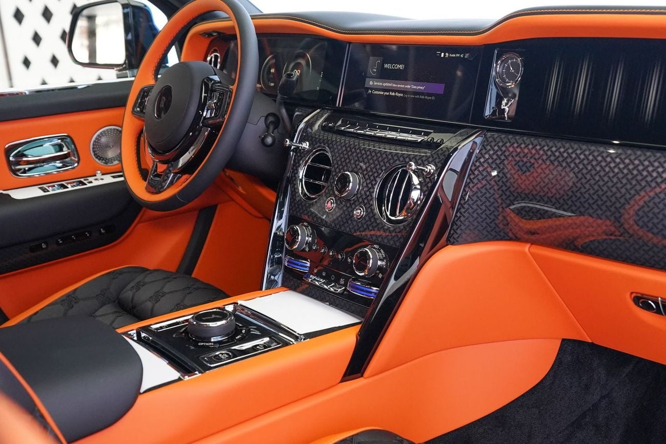 رولز رويس كولينان BLACK BADGE | DUALITY SEATS | CURTAINS