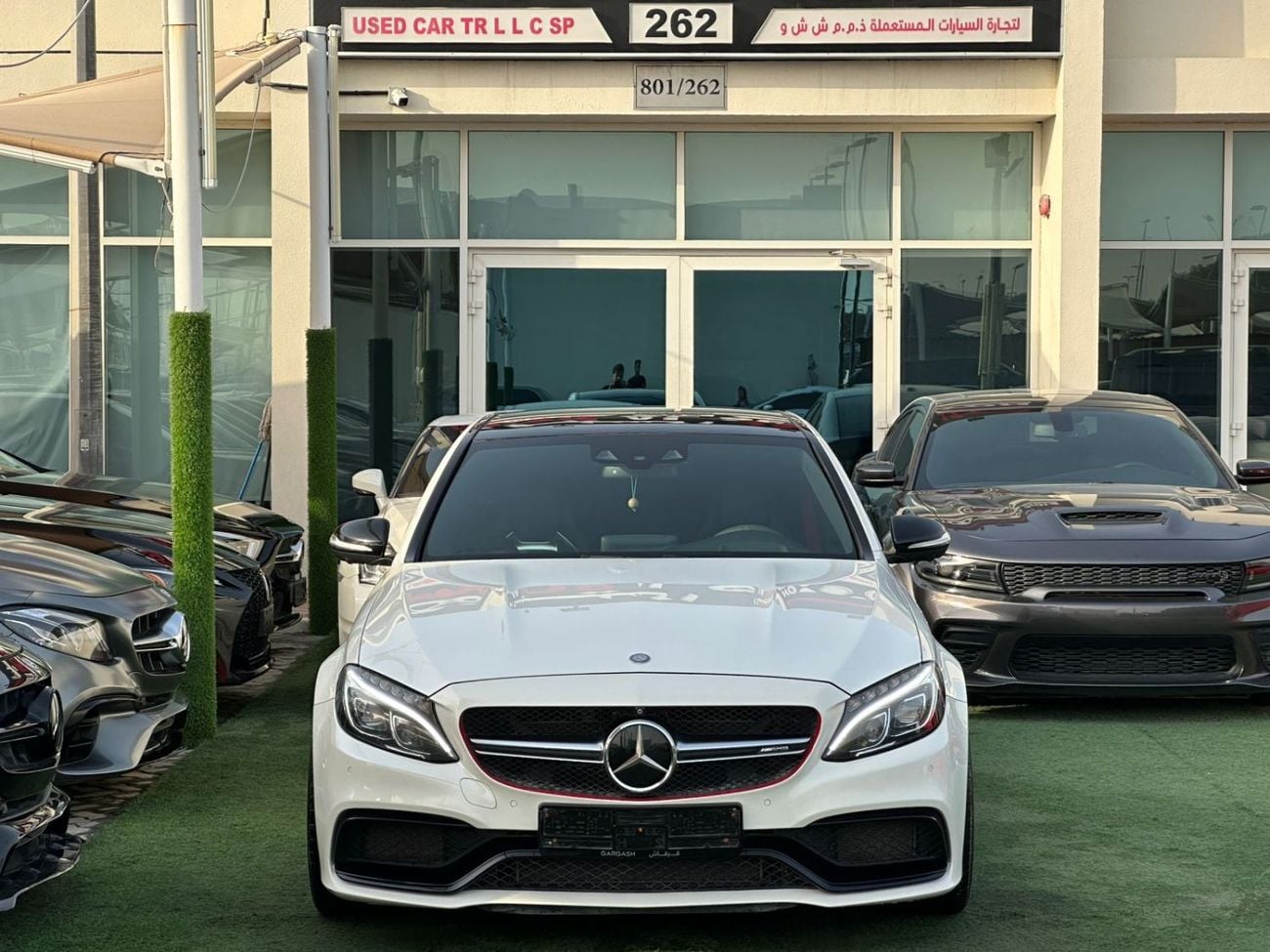 مرسيدس بنز C 36 AMG مرسيدس بنز AMG C63S خليجي 2015 فل ابشن صبغ وكاله بحاله ممتازه
