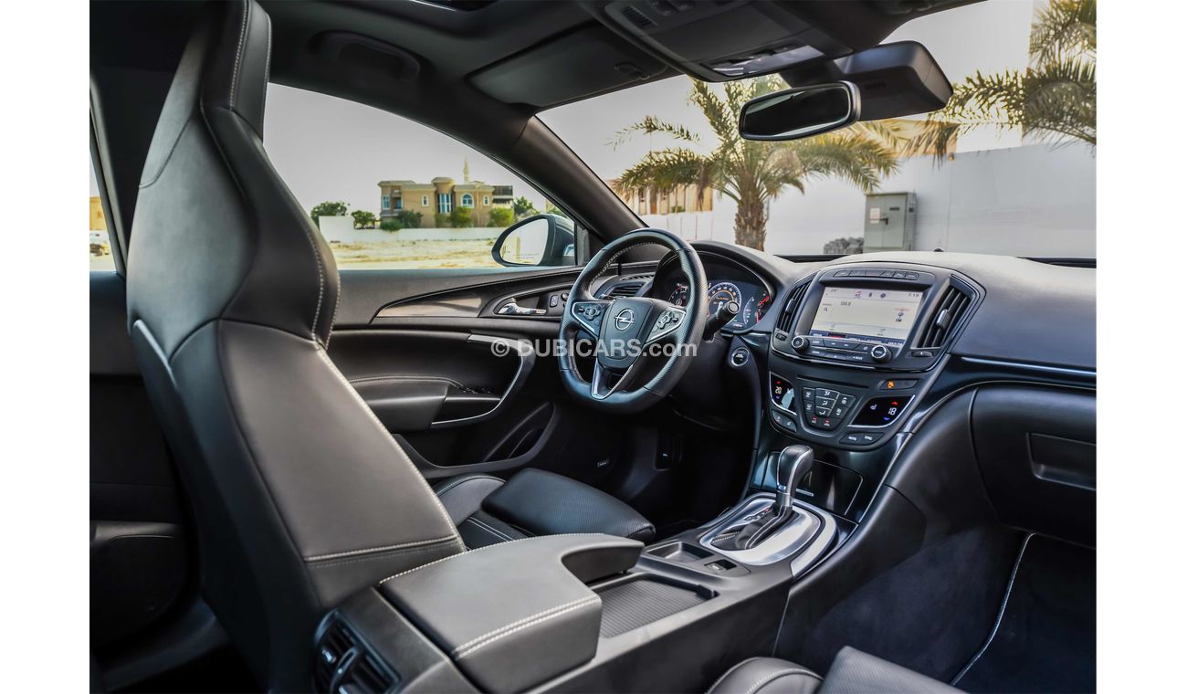 Opel Insignia OPC 2.8L V6 AWD - 2015 - 2 Years Warranty! - AED 1,547 PER MONTH - 0% DOWNPAYMENT