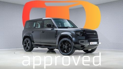 Land Rover Defender P525 Carpathian Edition | AED 5,709 PM | Warranty Aug-2027 | GCC