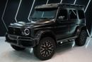 مرسيدس بنز G 63 AMG 4x4² هيكل خارجي/داخلي من ألياف الكربون، رف سقف، محاور بوابة، مواصفات خليجية!!