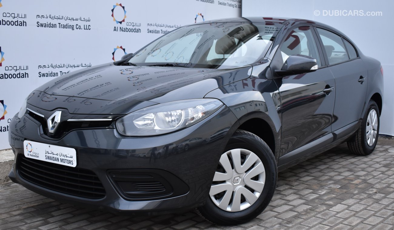 Renault Fluence 1.6L PE 2015 GCC SPECS DEALER WARRANTY