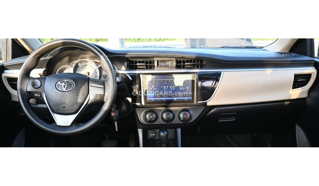 Toyota Corolla SE GCC EXCELLENT CONDITION WITHOUT ACCIDENT 2014 1.6