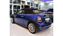 ميني كوبر إس كوبيه Convertible 2012 Model!! in Blue Color! GCC Specs