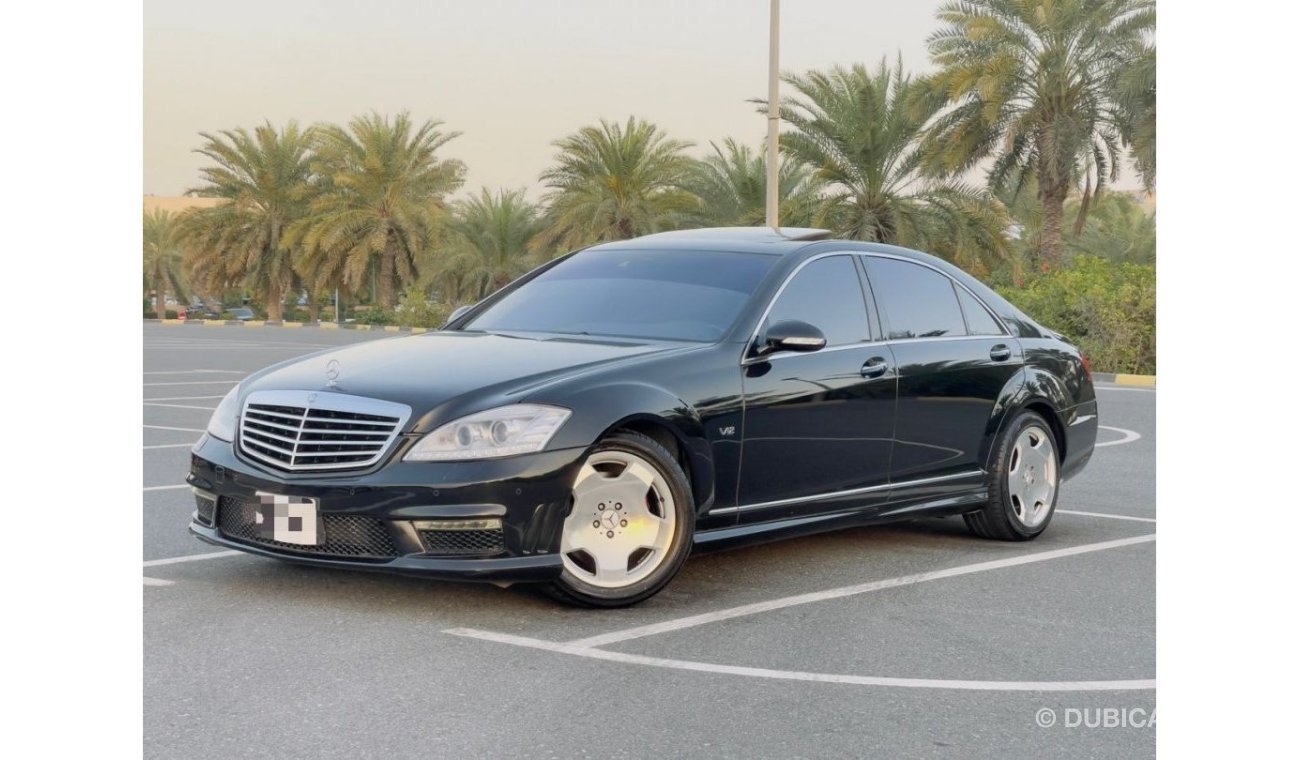 مرسيدس بنز S 65 AMG مرسيدس S65 وارد اليابان 2008 فل اوبشن فتحة نايت فيجن 12 سلندر بدون حوادث