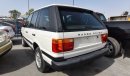 Land Rover Range Rover HSE 1998 Land Rover Range Rover HSE White | A 1008