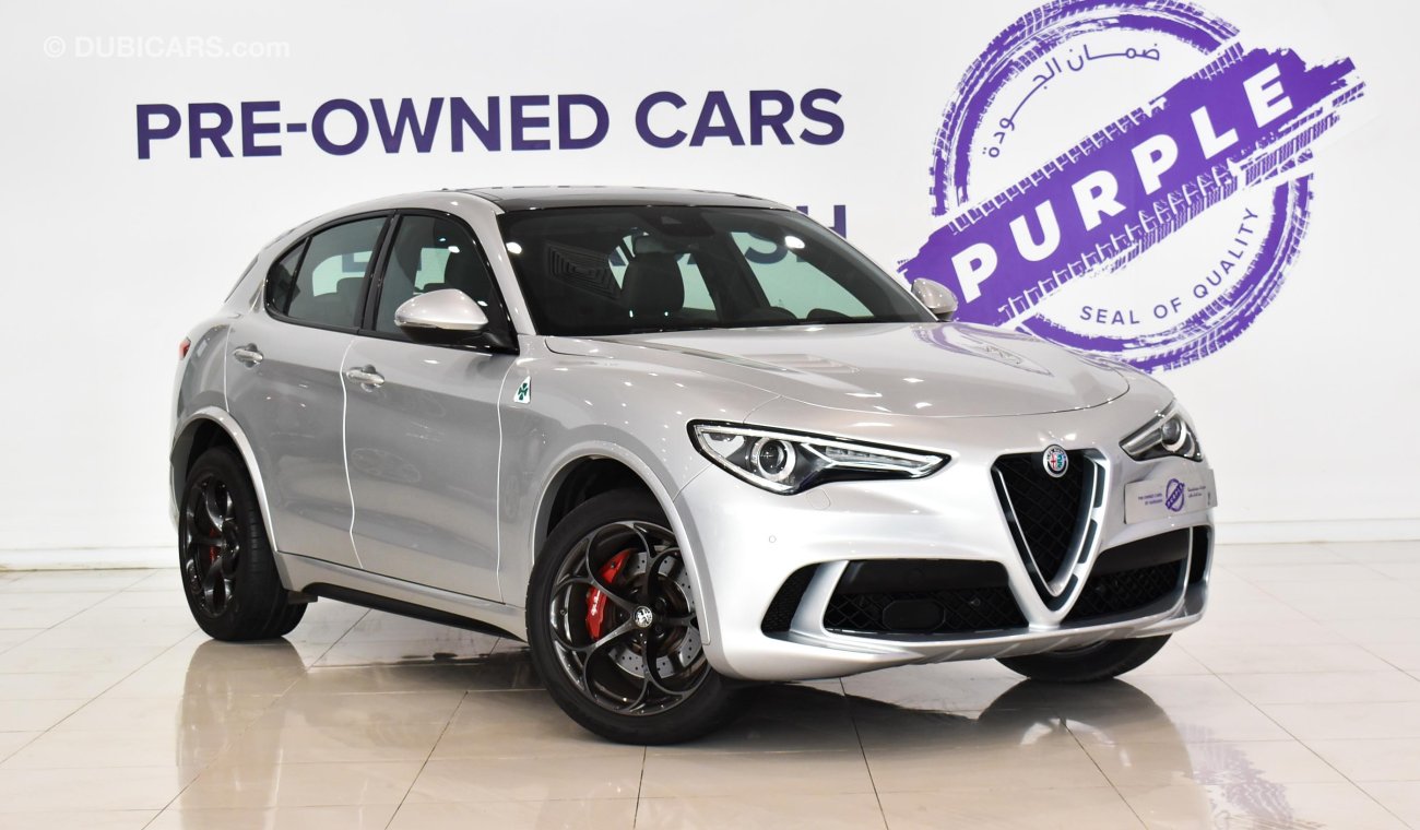 Alfa Romeo Stelvio Quadrifoglio Verde / Available on Lease @ 4999 PM