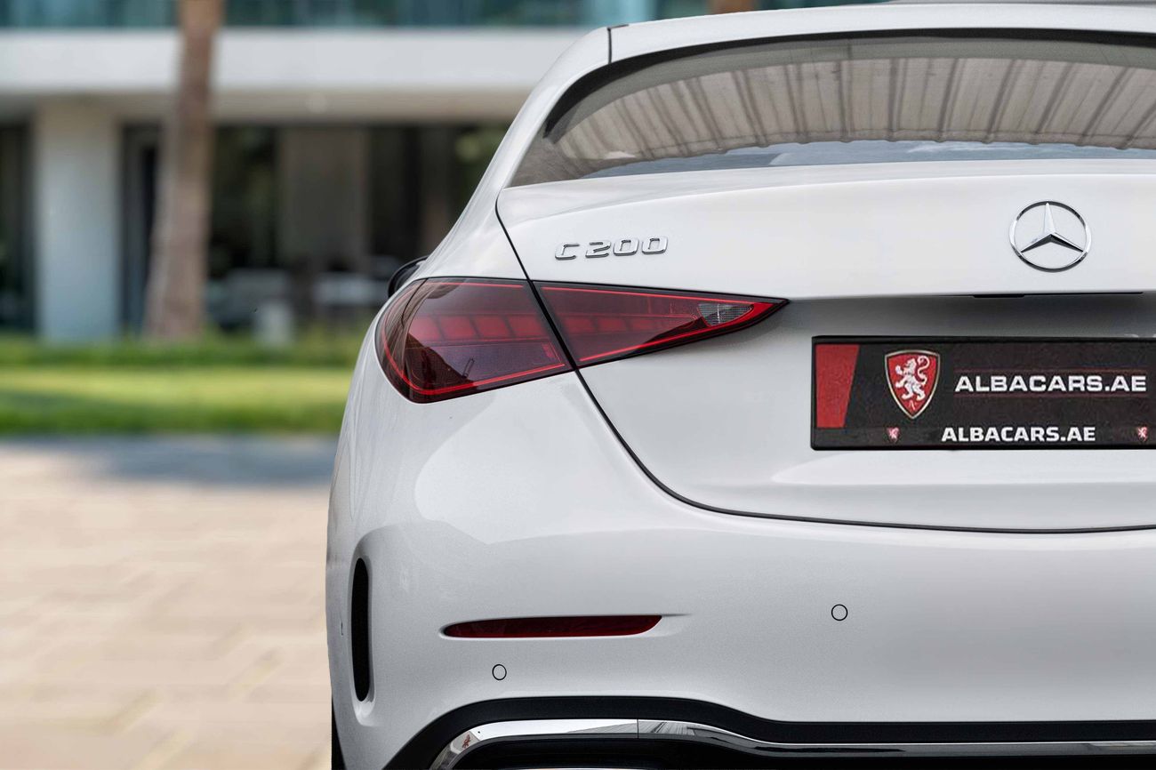 Mercedes-Benz C 200 C200 2025 | 3,134 P.M | 0% Downpayment | Perfect Condition!