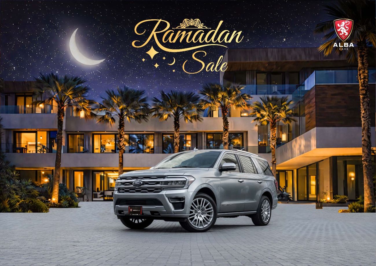 Ford Expedition Expedition Platinum 3.5L | 4,505 P.M | 0% Downpayment | 2030 Warranty! | Ramadan Offer!