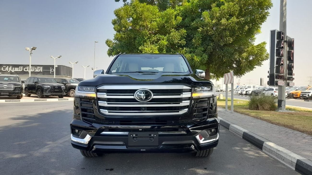 تويوتا لاند كروزر Right-Hand drive Diesel ZX black with biege