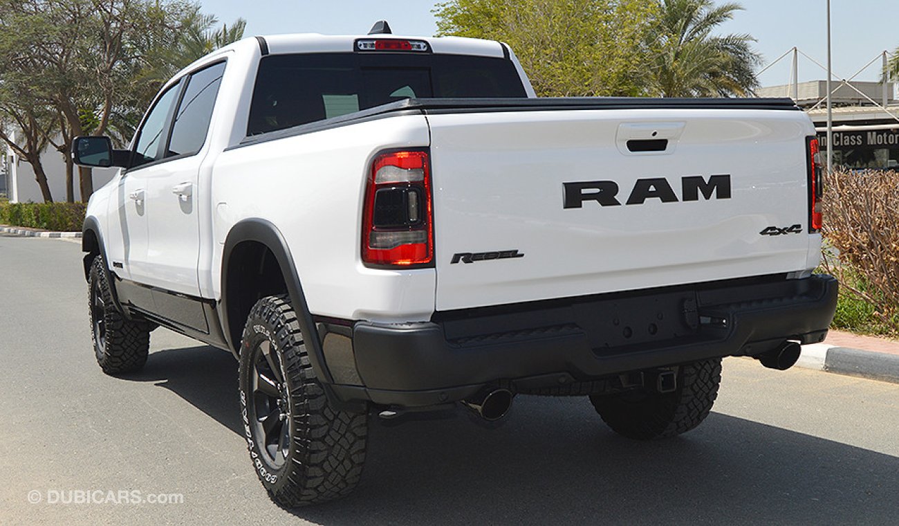 RAM 1500 Rebel 2019, 5.7L V8 GCC, 0km w/ 3 Yrs or 100K km WTY # VAT Included (RAMADAN OFFER)