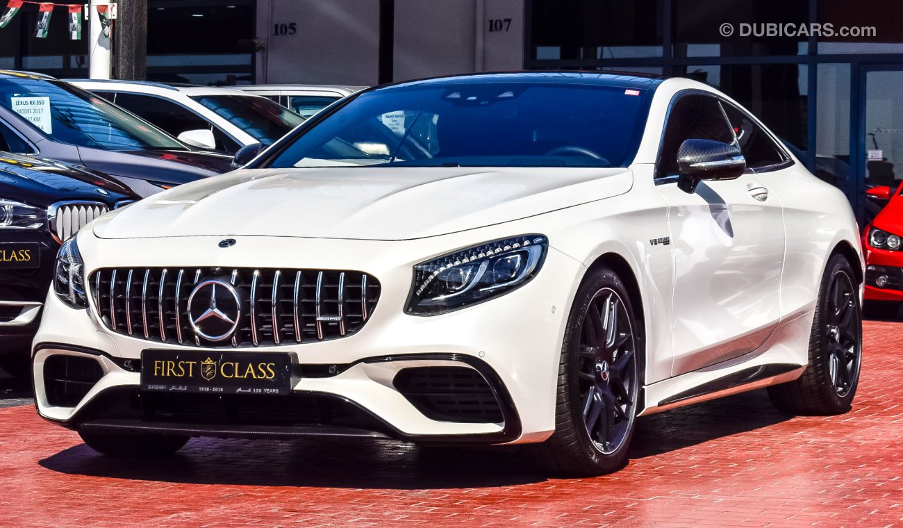 مرسيدس بنز S 63 AMG كوبيه V8 BITURBO 4MATIC+