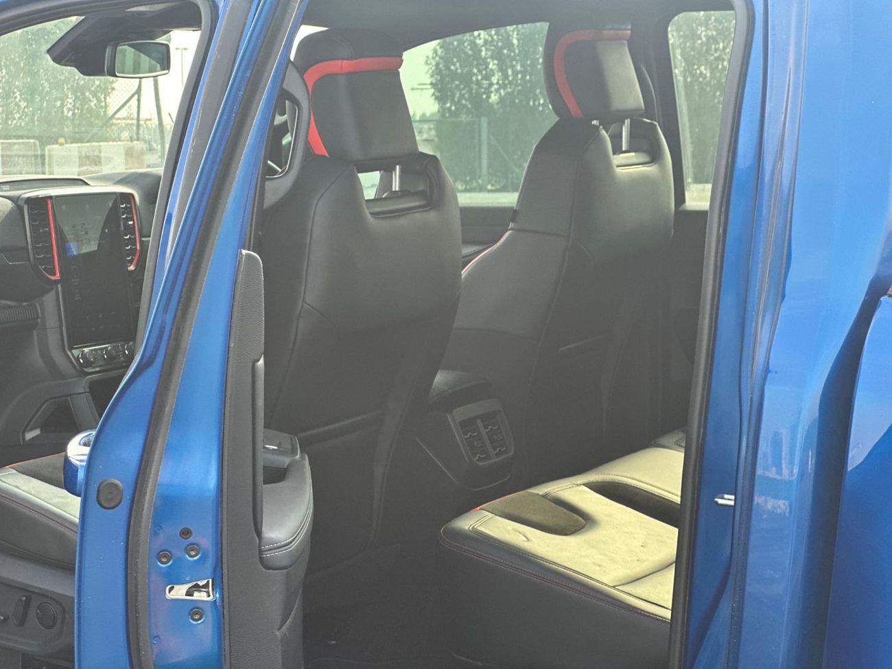 Ford Ranger Raptor Ford Rapter 2023 RHD blue colour with black interior Petro engine
