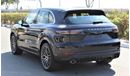 Porsche Cayenne V6 GCC 2018 UNDER WARRANTY
