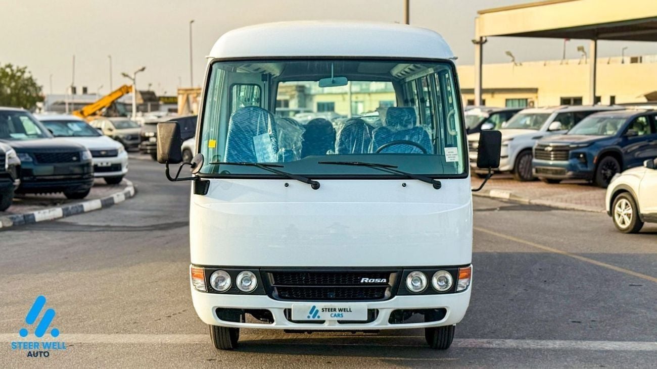 Mitsubishi Rosa 2026 | 34-Seater Bus | Full Option | ABS | GCC Specs | 4.2L Diesel M/T | Brand New Export