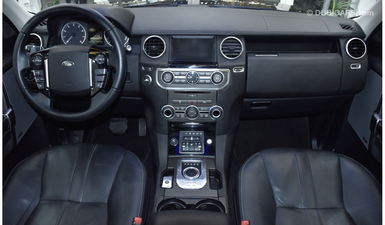 Land Rover LR4 EXCELLENT DEAL for our Land Rover LR4 SCV6 HSE ( 2015 Model ) in Black Color GCC Specs