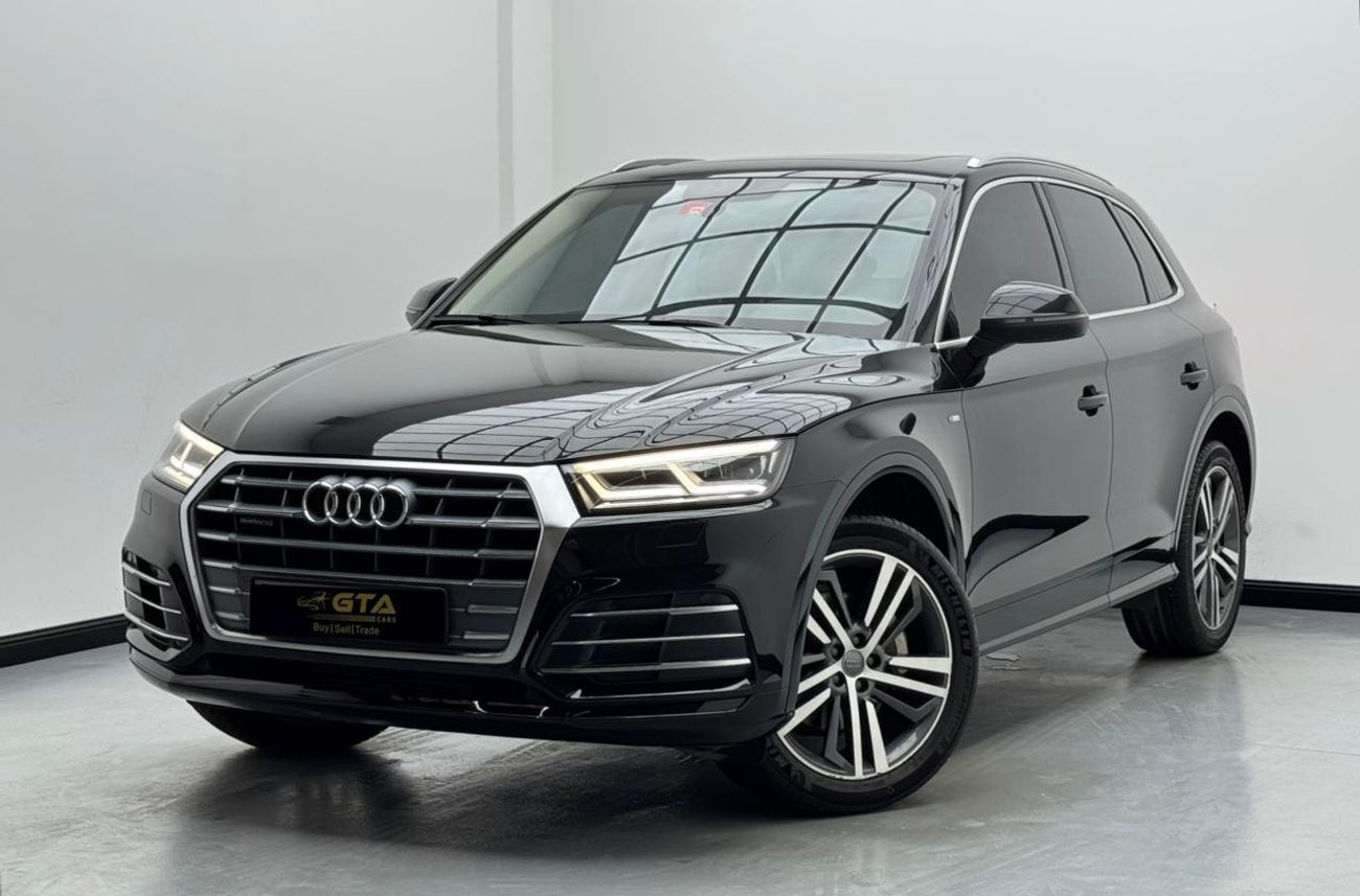 Audi Q5 45 TFSI Quattro S Line 2.0L (252 HP) 2018 AUDI Q5 45 TFSI S-Line Quattro, 1 Year Warranty, Audi Serv