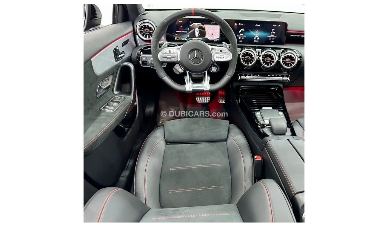 Mercedes-Benz A 35 AMG Premium 2022 Mercedes-Benz A-35 AMG Aero Package, Mercedes Warranty 2027, Like New, GCC Specs
