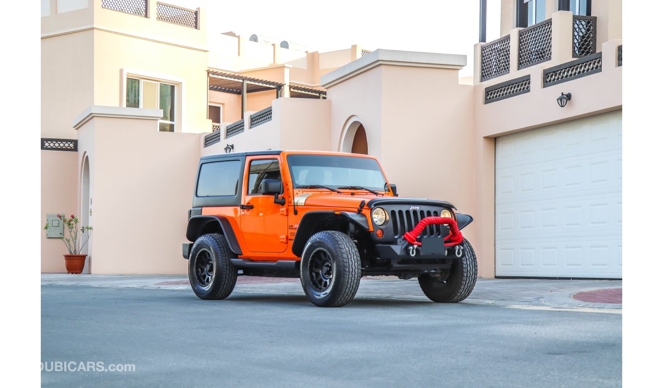 Jeep Wrangler Sport AED 975 P.M with 0% DownPayment