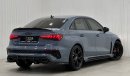 Audi RS3 TFSI quattro 2022 Audi RS3 Quattro Sportback, June 2025 Audi Warranty, June 2027 Audi Service Pack,