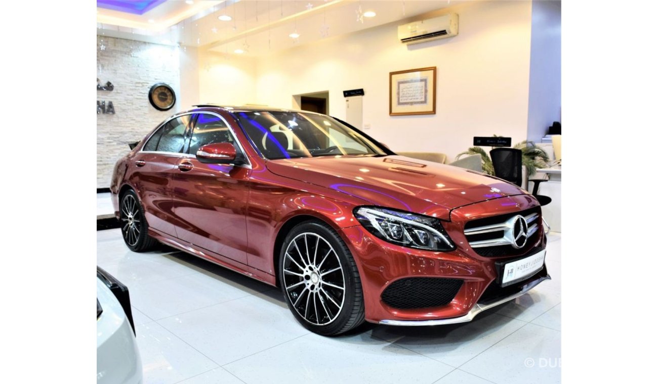 مرسيدس بنز C200 YOUR NEW FREEDOM with INTELLIGENT DRIVE in our Mercedes Benz C200 2015 Model GCC Specs