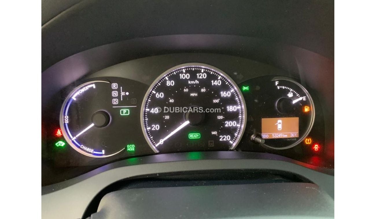 Lexus CT 200h F-SPORTS LIMITED HYBRID ENGINE 1.8L V4 2011 AMERICAN SPECIFICATION