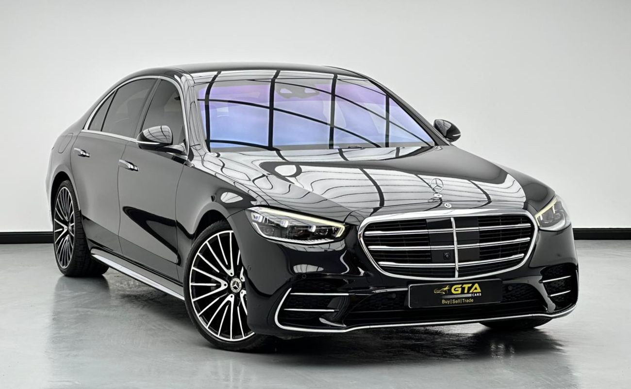 مرسيدس بنز S 500 2021 Mercedes-Benz S500 4MATIC, 1 Year Unlimited KM Warranty, Mercedes Full Service History, GCC
