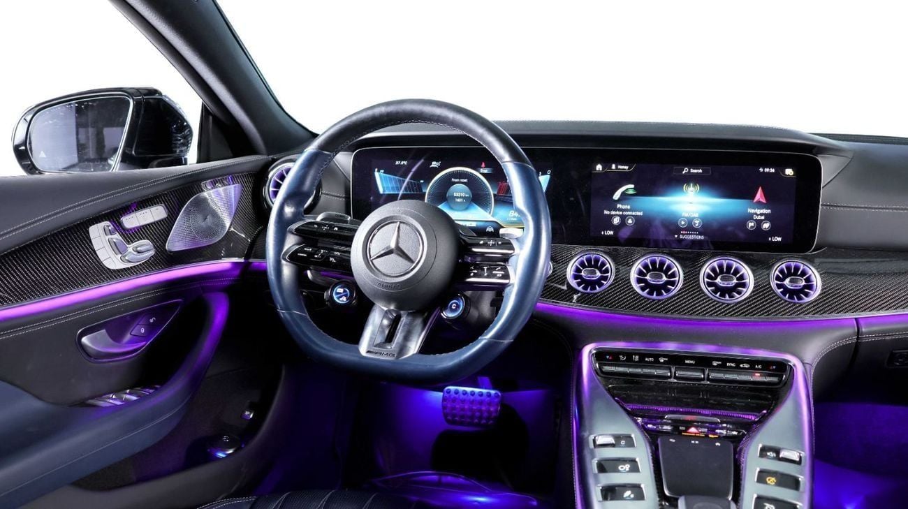 Mercedes-Benz AMG GT 43 AMG-GCC-Warranty and Service Contract With Gargash Until 2027-Night Package