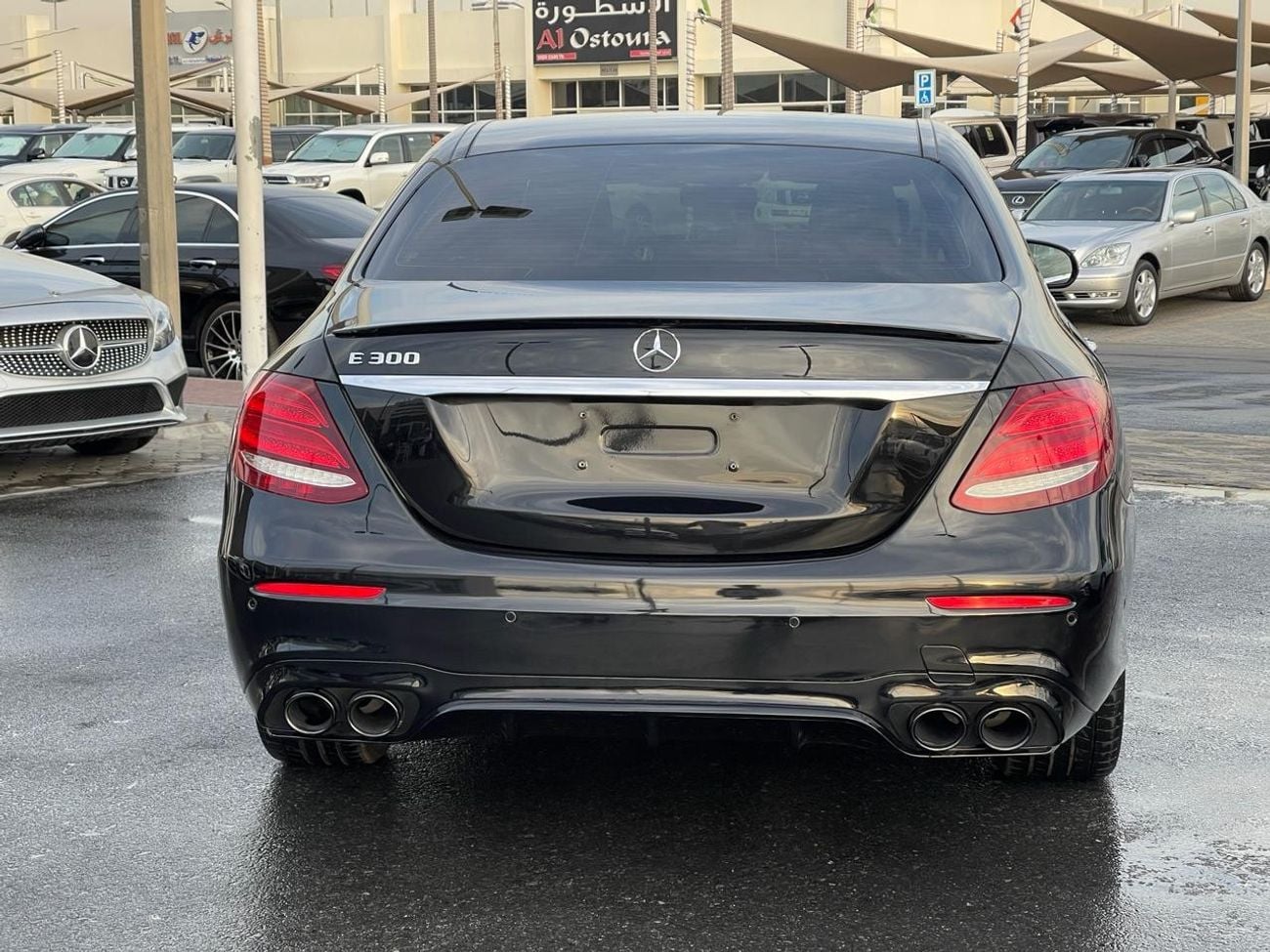 مرسيدس بنز E300 Mercedes E300 AMG _American_2017_Excellent Condition _Full option