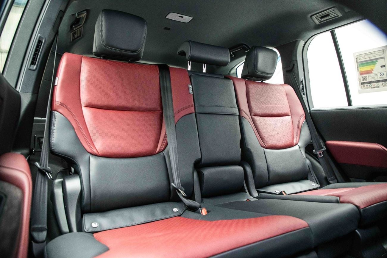 Toyota Land Cruiser VXR 3.5L - Platinum White Pearl Inside Red | Export Only