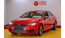 أودي S4 Audi S4 2018 GCC under Agency Warranty with Zero Down-Payment.