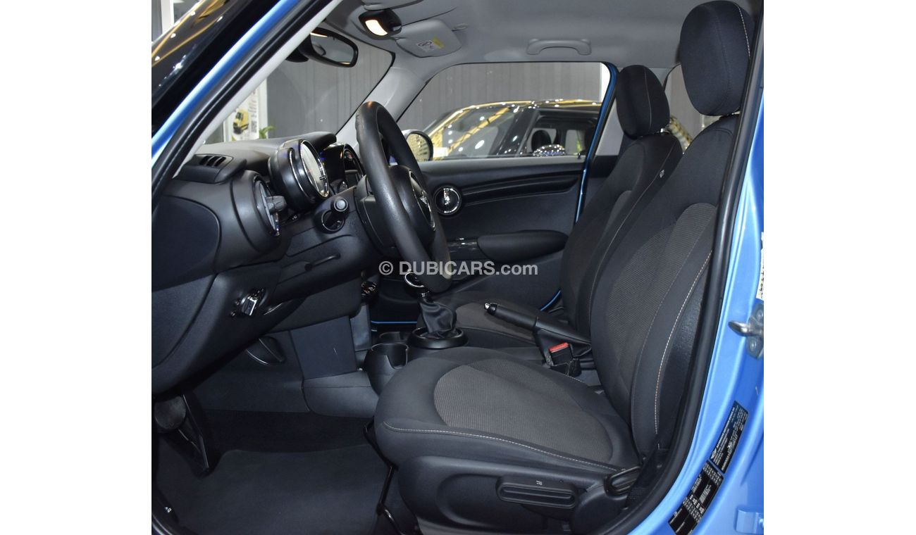 Mini Cooper EXCELLENT DEAL for our Mini Cooper ( 2015 Model ) in Blue Color GCC Specs