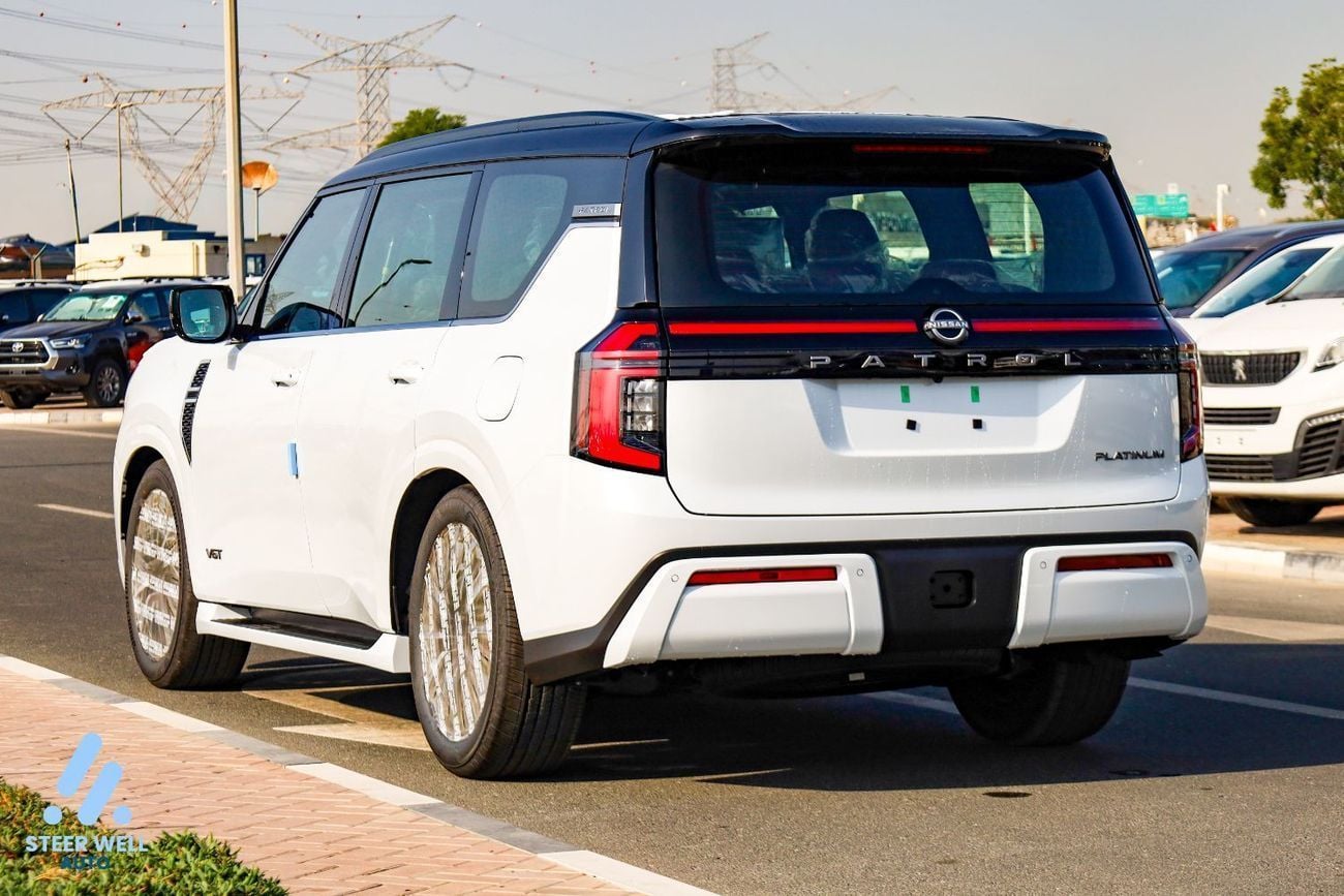 Nissan Patrol 2026 LE Platinum GCC | 3.5 Twin-Turbo AWD | 9-Speed | 8-Seater Luxury SUV | Dual Tone - Black Roof /