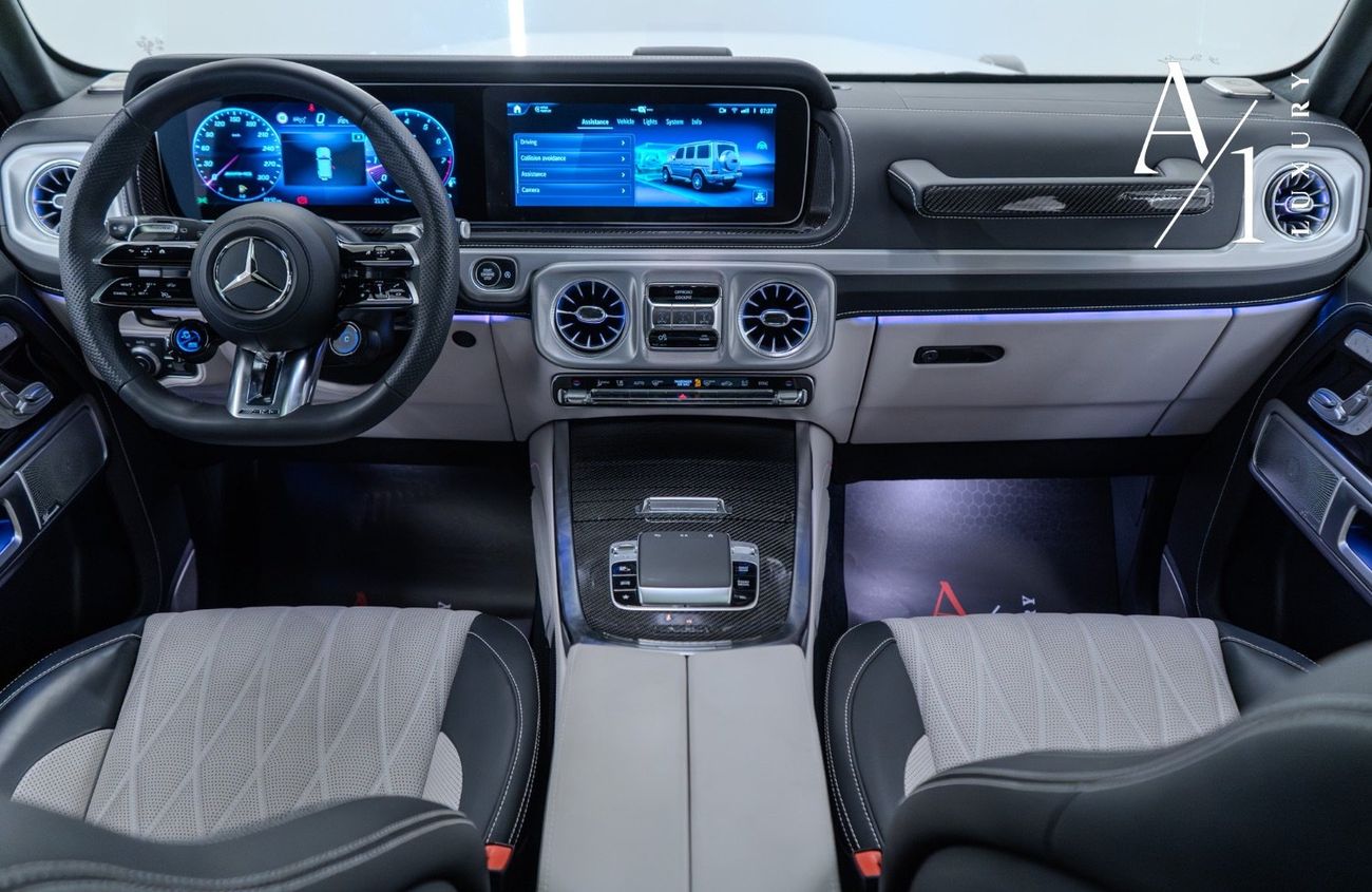 مرسيدس بنز G 63 AMG 4MATIC SUV 2025 Mercedes Benz G63 G MANUFAKTUR, Double Night Package, Full Options, Low kms, Japanes